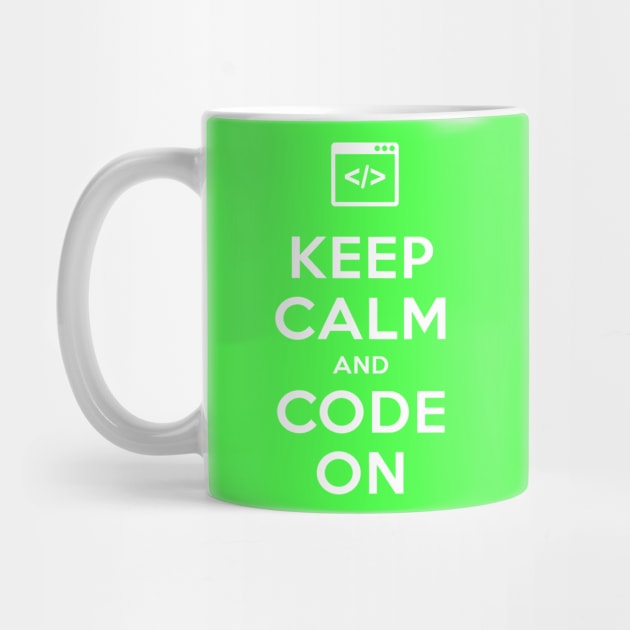 Keep Calm Programming for Developers by mangobanana